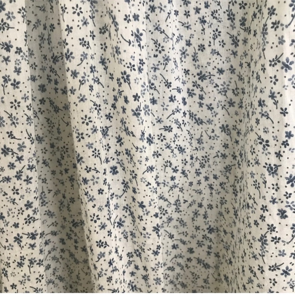 DOEN Seville nightgown dress mini blue Sz XL - Picture 8 of 8